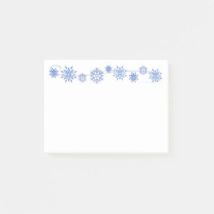 Post-it® Flocons de neige d'hiver