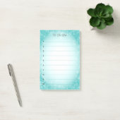 Post-it® Flocons de neige sur un dégradé bleu clair (Bureau)