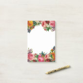 Post-it® Floral (Sur un bureau)