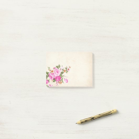 Post-it® Floral (Sur un bureau)