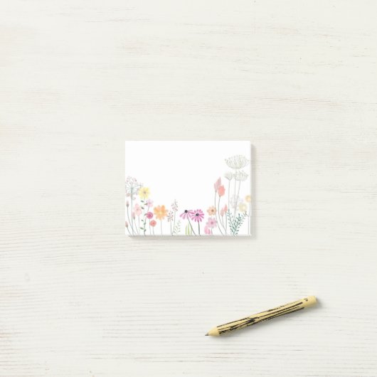 Post-it® Floral (Sur un bureau)