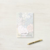 Post-it® Floral baroque - Bouquet (Sur un bureau)
