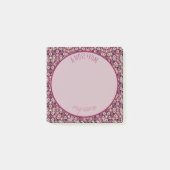 Post-it® Floral Bourgogne (Devant)