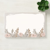 Post-it® Floral Brown neutre (Bureau)