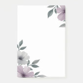 Post-it® Floral Edge Large Post It Notes (Devant)
