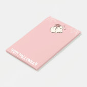 Post-it® Floral Fright — Ghost with a Bouquet (Incliné)