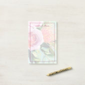 Post-it® Floral I (Sur un bureau)