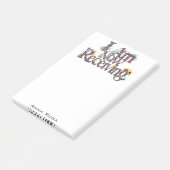 Post-it® *~* Floral JE REÇOIS MAINTENANT LE manifeste AP85  (Incliné)