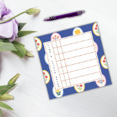 Post-it® Floral Lined Frame – Blossom Time Sticky Notes