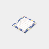 Post-it® Floral Lined Frame – Blossom Time Sticky Notes (Incliné)