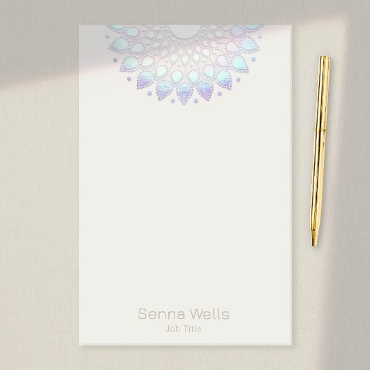 Post-it® Floral Lotus Mandala