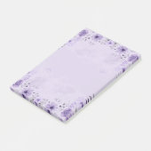 Post-it® Floral pourpre (Incliné)