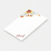 Post-it® Floral Retour à l'école (Incliné)