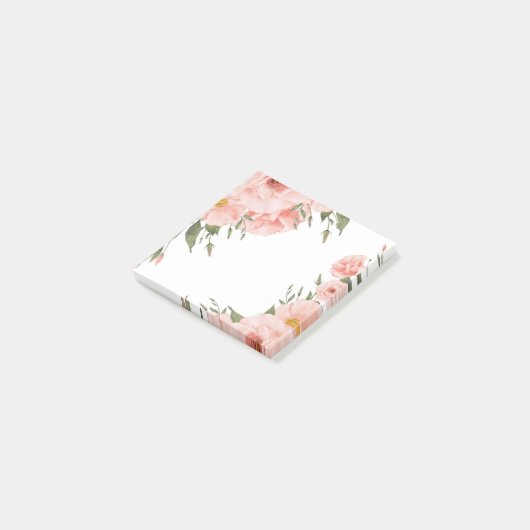 Post-it® Floral rose (Incliné)