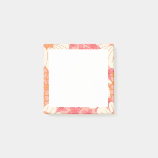 Post-It Floral Rose (Devant)