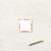 Post-It Floral Rose (Sur un bureau)