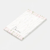 Post-it® Floral rose pâle (Incliné)