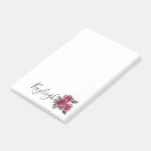 Post-it® Floral Roses rouges (Incliné)