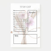 Post-it® Floral To-Do List (Devant)