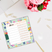 Post-it® Floral Weekly Planner – Blossom Time Sticky Notes