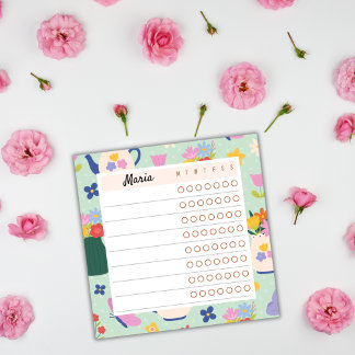 Post-it® Floral Weekly Planner – Blossom Time Sticky Notes