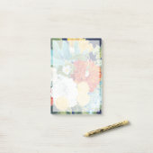 Post-it® Florals de minuit III (Sur un bureau)