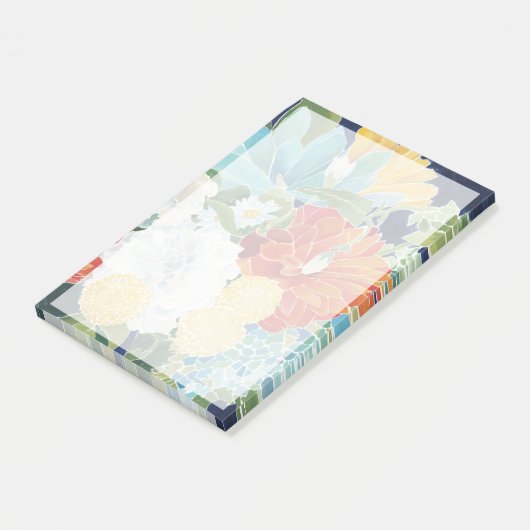 Post-it® Florals de minuit III (Incliné)