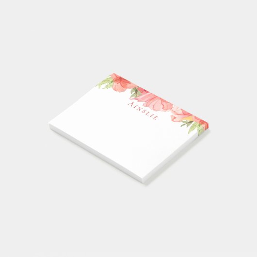 Post-it® Flore agile Notes personnalisées (Incliné)