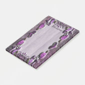 Post-it® Flore de la passion violette (Incliné)