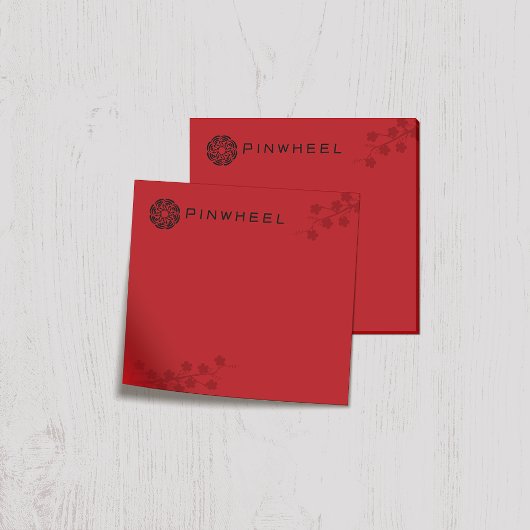 Post-it® Flore rouge gras