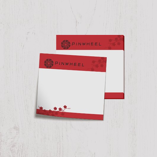 Post-it® Flore rouge gras