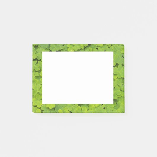 Post-it® Flore Shamrock verte (Devant)