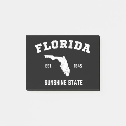 Post-it® Floride Est 1845 Sunshine State (Devant)