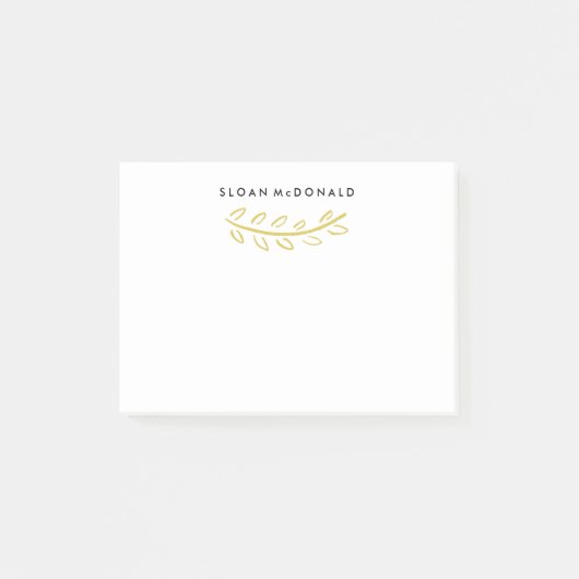 Post-it® Flouri + Notes post-it minimales (Devant)