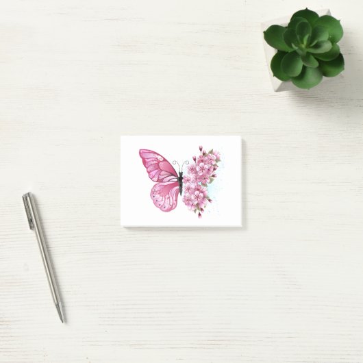 Post-it® Flower Butterfly (Bureau)