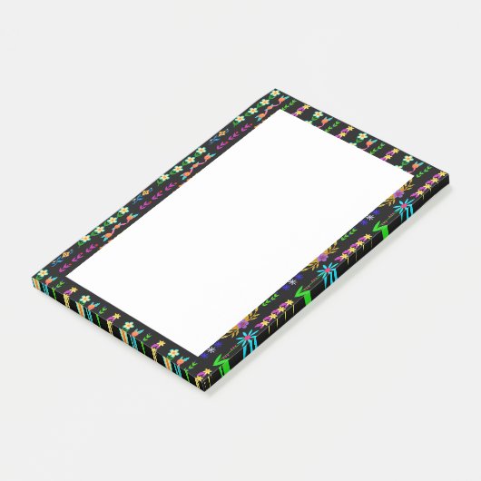 Post-it® Flower Power Bohemian Whimsical (Incliné)