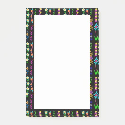 Post-it® Flower Power Bohemian Whimsical (Devant)