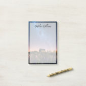 Post-it® Flowers (homonymie) | Lupines Blooming Lake Tekapo (Sur un bureau)