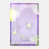 Post-it® Flowers | Purple Pansies (Devant)