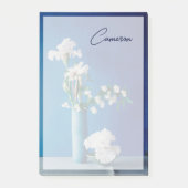 Post-it® Flowers | White Iris in Vase (Devant)