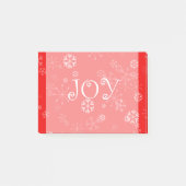 Post-it® Flurys de la joie hivernale (Devant)
