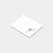 Post-it® Flying cute bears dandelion flow (Incliné)