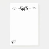 Post-it® Foi et Coeurs (Devant)