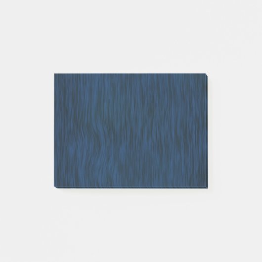 Post-it® Fond à l'aspect de bois brut Grain Bleu foncé (Devant)