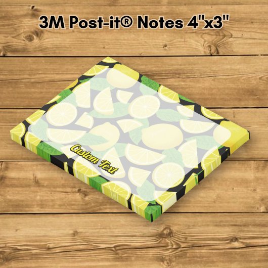Post-it® Fond citron