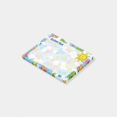 Post-it® Fond de bébés animaux (Incliné)