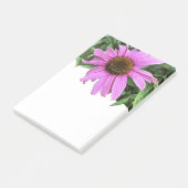 Post-it® Fond de la feuille de confleur rose rose pourpre (Incliné)