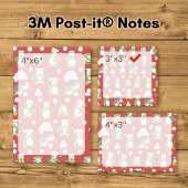 Post-it® Fond de manchots de Noël