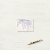 Post-it® Fond d'image fait sur commande de filigrane de (Sur un bureau)