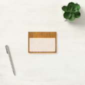Post-it® Fond en Bois Brut Faux Doré (Bureau)